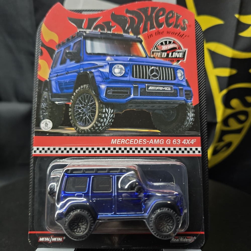 Hot Wheels RLC Mercedes-AMG G 63 4x4² HMY21 Blue 27635/30000